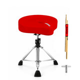 5 Core Drum Throne w 4.5" Padded Stool Adjustable Drummer Chair