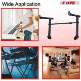 5 Core Keyboard Stand Adapter 2 Tier Adjustable Second Extension Add On for Digital Piano Stands