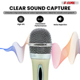 5Core XLR Microphone Dynamic Mic Karaoke Singing Studio Mics Handheld Microfono