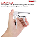 5Core Capo Acoustic Electric Guitar 6 String Kapo Clip For Banjo Mandolin Ukulele