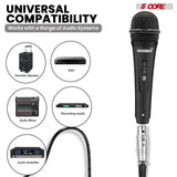 5Core XLR Microphone Dynamic Mic Karaoke Singing Studio Mics Handheld Microfono