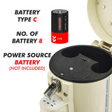 5Core Megaphone Bullhorn Speaker 100W Professional Bull Horn Battery Power Megafono 2000Yard Range