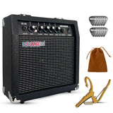 5 Core Guitar Amp 20W Electric Portable Mini Amplifier w Built in 6.5" Speaker Aux Headphone Jack