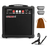 5 Core Guitar Amplifier 20W Electric Portable Mini Amp w Built in 6.5" Speaker Aux Headphone Jack