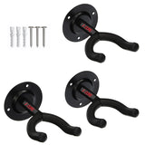 5 Core Guitar Wall Mount 3Pc Wall Mount for Classical Electric Acoustic Bass Guitars for Home Studio