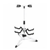 5 Core Guitar Stand Adjustable Double Guitars Stands Floor w Neck Holder for Acoustic Electric Bass