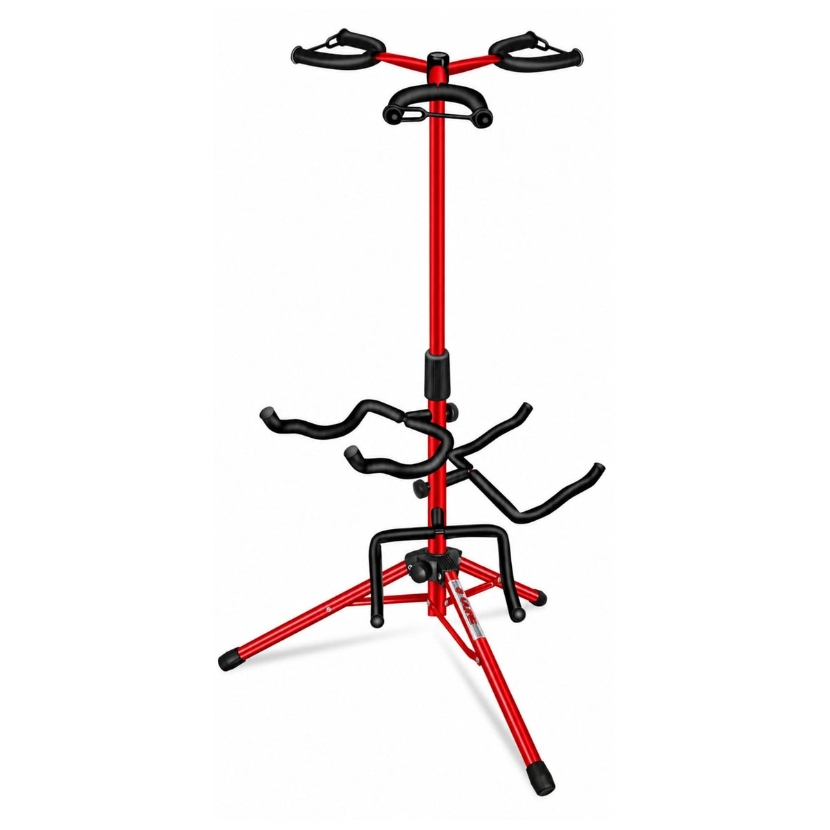 5CORE Triple Guitar Stand Floor Adjustbale for Acoustic/ Electric/ Bass/ Banjo