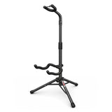 5 Core Guitar Stand Floor Adjustable Heavy Duty w Neck Holder for Acoustic Electric Classic Bass