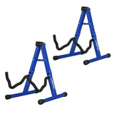 5 Core Guitar Stand 2PC A Frame Shape w Soft Foam Arm Non Slip Rubber for Acoustic Electric Bass