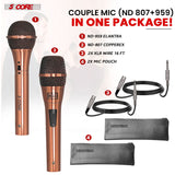 5Core XLR Microphone Dynamic Mic Karaoke Singing Studio Microfono Handheld Mics