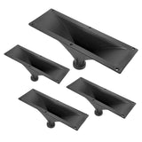 5Core Guitar Wall Mount Hanger 4Pcs Hook Metal Base Soft Padding Adjustable Rotatable Holder