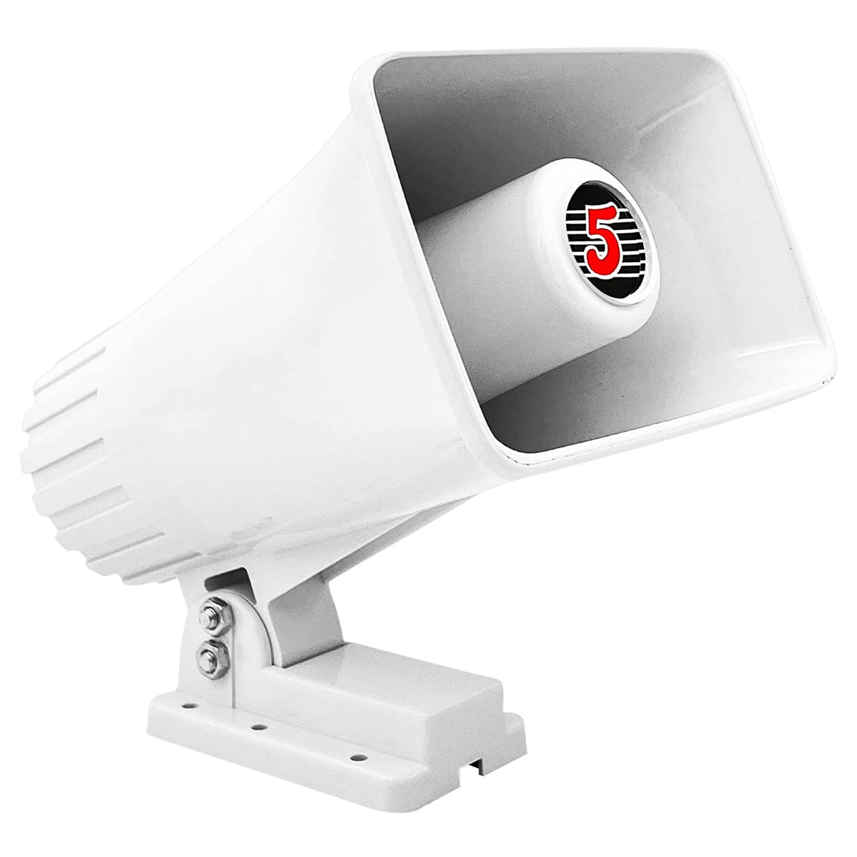 5 Core PA Speaker 6 x 4" 50W Bull Horn Loud Audio Outdoor Speakers System 8Ohm ReflexÂ Megaphone