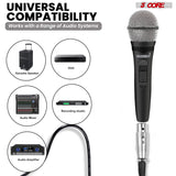 5Core XLR Microphone 2Pcs Dynamic Mic Karaoke Singing Studio Mics Handheld Microfono