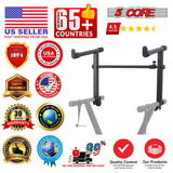 5 Core Keyboard Stand Adapter 2 Tier Adjustable Second Extension Add On for Digital Piano Stands