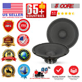 5 Core 12 Inch Speaker Car Audio 200W Powerful Replacement Component Driver 4Ohm Loudspeaker System