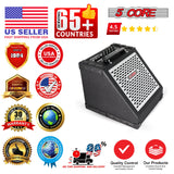 5 Core Electric Drum Amplifier 80W Professional Bluetooth Drumming Amp w 8” Speaker w 3 Band EQ