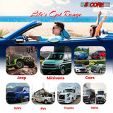 5Core 6.5 Inch Midrange Car Door Speaker 360W Subwoofer w Aluminum Bullet 4Ω Sub Woofer 1 PC
