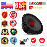 5Core 6.5" Subwoofer Speaker Pair 360W Mid Range PA DJ Audio Sub Woofer 8Ohm Bass Replacement Driver