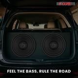 5 Core 10" Subwoofer Pair 300W Car Woofer 4 Ohm Replacement Deep Bass Sub Loud Speaker for Vehicle