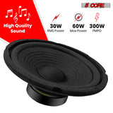 5Core 6.5 Inch Subwoofer speaker 300Watt Car Subwoofer 4Ohm Replacement Sub Woofer