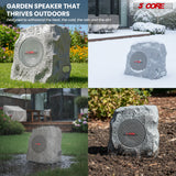 5 Core Outdoor Rock Speakers 100W Bluetooth Waterproof Landscape Speaker for Patio Pool Outdoor