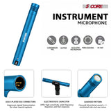 5 Core Conga Mic Snare Tom Set Professional XLR Cardioid Unidirectional Instrument Microphone Kit