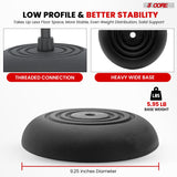 5Core Mic Stand Floor Heavy Duty Height Adjustable Pedestal Para Microfono for Singing On Stage Studio