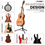 5 Core Amp Stand Heavy Duty Metal Build Adjustable Guitar amplifier Low Profile Folding Collapsible