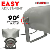 5 Core PA Horn Speaker Outdoor Siren Loudspeaker 35W RMS Loud Megaphone Driver Horn