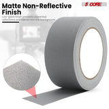 5 Core Gaffers Tape 2" 30 Yards 4Pcs Professional Grey Pro Gaff Tape Non Reflective Water Resistant