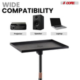 5 Core Projector Stand Floor Adjustable 66" Universal Projectors Support for Home Office & Studio