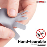 5 Core Gaffers Tape 2" 30 Yards 4Pcs Professional Grey Pro Gaff Tape Non Reflective Water Resistant