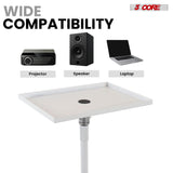 5 Core Projector Stand Floor Adjustable 53" Universal Projectors Support for Home Office & Studio
