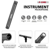 5 Core Conga Mic Snare Tom Microphone Drum Kit Condenser XLR Instrument Mics