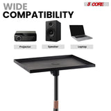 5 Core Projector Stand Floor Adjustable 53" Universal Projectors Support for Home Office & Studio