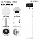 5 Core Projector Stand Floor Adjustable 66" Universal Projectors Support for Home Office & Studio