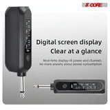 5 Core Microphone Wireless Karaoke Singing Mic Rechargeable Microfonos Inalambricos w LED Lights