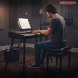 5 Core keyboard Stand Adjustable Electric Digital Piano Synth Holder Heavy Duty for 54-88 Key Boards