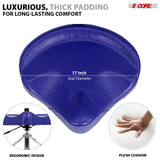 17 inch wide ergonomic drumming throne