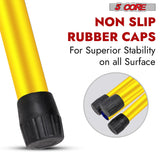 Non-slip feet for enhanced floor grip