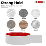 5 Core Gaffers Tape 2" 30 Yards 4Pcs Professional White Pro Gaff Tape Non Reflective Water Resistant