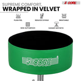 5 Core Drum Throne 5" Padded Guitar Stool Adjustable Heavy Duty Music Chair Seat w Luxury Velvet Top