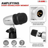 5 Core Conga Mic Snare Tom Set Professional XLR Cardioid Condenser Instrument Microphone Kit