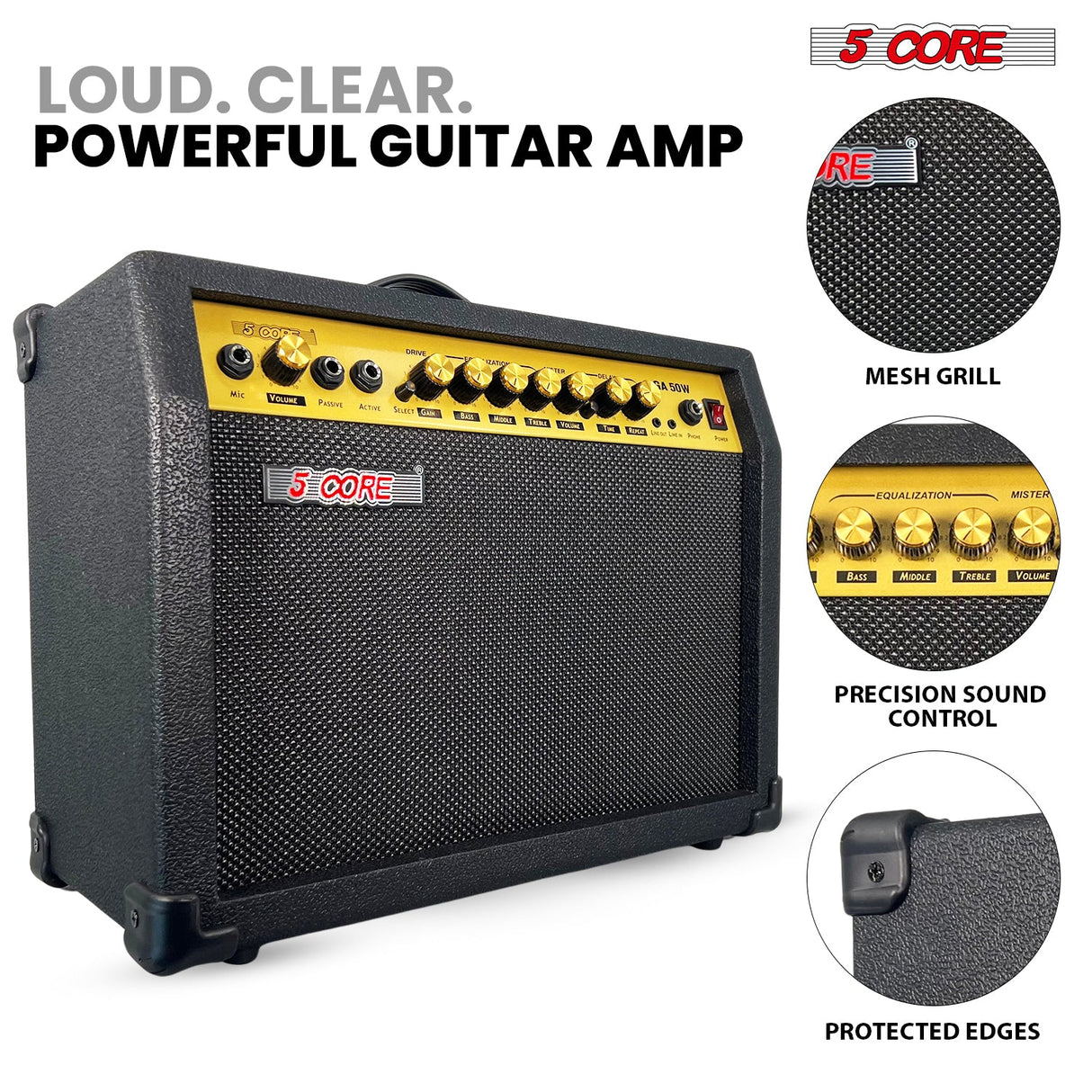 loud electric guitar amplifier