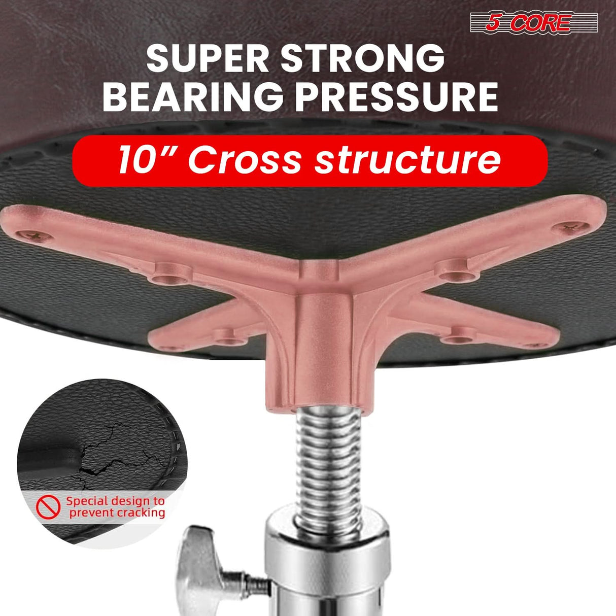 Ergonomic 5Core musician seat designed for stability and comfort