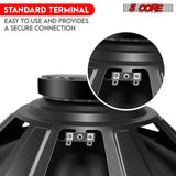 5Core 15 inch professional PA subwoofer speaker cone detail view