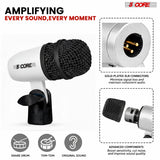 5 Core Conga Mic Snare Tom Set Professional XLR Cardioid Condenser Instrument Microphone Kit