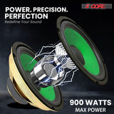 5 Core 8 Inch Subwoofer 900W PA DJ Sub Woofer Speaker 8Ohm w Deep Bass Replacement Component Speaker