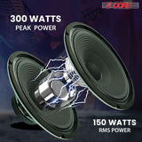 5 Core 12 Inch Guitar Speaker 300W Replacement 16 Ohm Amplifier Cabinet Driver