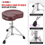 Height-adjustable 5Core saddle stool for drummers and players